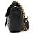 Gucci Mini Bolso de Hombro GG Marmont con Cadena Negro Beige - vista 4