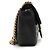 Gucci Mini Bolso de Hombro GG Marmont con Cadena Negro Beige - vista 5