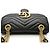 Gucci Mini Bolso de Hombro GG Marmont con Cadena Negro Beige - vista 9