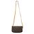 Louis Vuitton Monogram Pochette Accessoires Long Strap Brown - view 3
