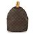 Louis Vuitton Monogram Keepall 60 Marron Toile et Cuir - vue 3
