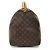 Louis Vuitton Monogram Keepall 60 Marron Toile et Cuir - vue 4