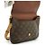 Louis Vuitton Monogram Musette Tango Brown Mustard - view 12