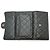 Chanel Klassisches Long Flap Wallet aus Lammleder Matelassé Braun Schwarz - Ansicht 10