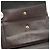 Chanel Klassisches Long Flap Wallet aus Lammleder Matelassé Braun Schwarz - Ansicht 11