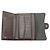 Chanel Klassisches Long Flap Wallet aus Lammleder Matelassé Braun Schwarz - Ansicht 9