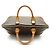 Louis Vuitton Monogram Alma PM Marrón Lona y Cuero Castaño - vista 8