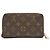 Louis Vuitton Monogram Zippy Compact Wallet Brown - view 2