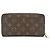 Louis Vuitton Portefeuille Zippy Long Monogram Marron - vue 2