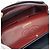 Chanel Bolsa de Ombro com Corrente Double Flap Matelassé 25 em pele de cordeiro Preto Bordeaux Azul marinho - vista 15