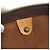 Louis Vuitton Monogram Keepall 45 Marrón Lona y Cuero Castaño - vista 15