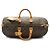 Louis Vuitton Monogram Keepall 45 Marrón Lona y Cuero Castaño - vista 8