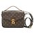 Louis Vuitton Monogram Pochette Metis MM Castaño