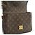 Louis Vuitton Monogram Pochette Metis MM Castaño - vista 10