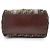 Fendi Sac Mini Boston Zucca Velvet Marron - vue 5