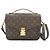 Louis Vuitton Monogram Pochette Metis MM Castaño