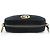 Gucci Borsa a tracolla Camera GG Marmont in velluto Nero Rosa - vista 9