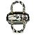 Lady Dior Medium Embroidered D-Lite Blanco Multicolor - vista 9