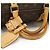 Louis Vuitton Monogram Keepall Bandouliere 60 Castaño - vista 10