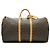 Louis Vuitton Monogram Keepall Bandouliere 60 Castaño - vista 2