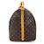 Louis Vuitton Monogram Keepall Bandouliere 60 Castaño - vista 4