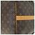 Louis Vuitton Monogram Keepall Bandouliere 60 Castaño - vista 7