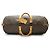 Louis Vuitton Monogram Keepall Bandouliere 60 Castaño - vista 9