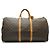 Louis Vuitton Monogram Keepall 60 Marrom Lona Couro - vista 2