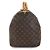 Louis Vuitton Monogram Keepall 60 Marrom Lona Couro - vista 4