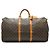 Louis Vuitton Monogram Keepall Bandouliere 60 Castaño - vista 2