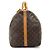 Louis Vuitton Monogram Keepall Bandouliere 60 Castaño - vista 4