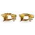 Chanel Vintage CC Woven Clip-on Ohrringe GP Golden - Ansicht 4
