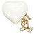 Louis Vuitton Monogram Vernis Porte Monnaie Coeur Branco Dourado - vista 2