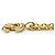 Chanel Vintage Small CC Matelassé Anhänger-Halskette Golden - Ansicht 6