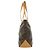 Louis Vuitton Monogram Cabas Mezzo Tote Brown - view 4