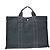 Hermès Hermes Fourre Tout Toile MM Schwarz
