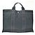 Hermès Hermes Fourre Tout Toile MM Schwarz - Ansicht 2