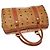 Bolso de mano MCM Visetos de cuero marrón Castaño - vista 5