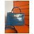 Hermès Kelly Mini II Alligator Mississippi Blu - vista 4