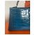Hermès Kelly Mini II Alligator Mississippi Blu - vista 8