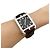 Reloj Hermès para Hombre, "Cape Cod", acero, cuero. Modelo muy grande. - vista 7