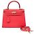 Hermès Bolsa HERMES Kelly 25 em Couro Rosa - 103988
