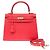 Hermès Bolsa HERMES Kelly 25 em Couro Rosa - 103988 - vista 3