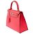 Hermès Bolsa HERMES Kelly 25 em Couro Rosa - 103988 - vista 5