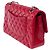 Borsa CHANEL Timeless/Classique in Pelle Rossa - 103987 Rosso - vista 6