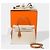 Hermès mala HERMES Kelly 25 em Couro Branco - 103980 - vista 2