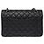 CHANEL Timeless/Classique Tasche aus schwarzem Leder - 103983 - Ansicht 4