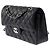 CHANEL Timeless/Classique Tasche aus schwarzem Leder - 103983 - Ansicht 5
