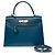 Hermès Borsa HERMES Kelly 28 in Pelle Blu - 103999