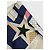 Foulard Chanel in seta blu a pois con logo CC - vista 4